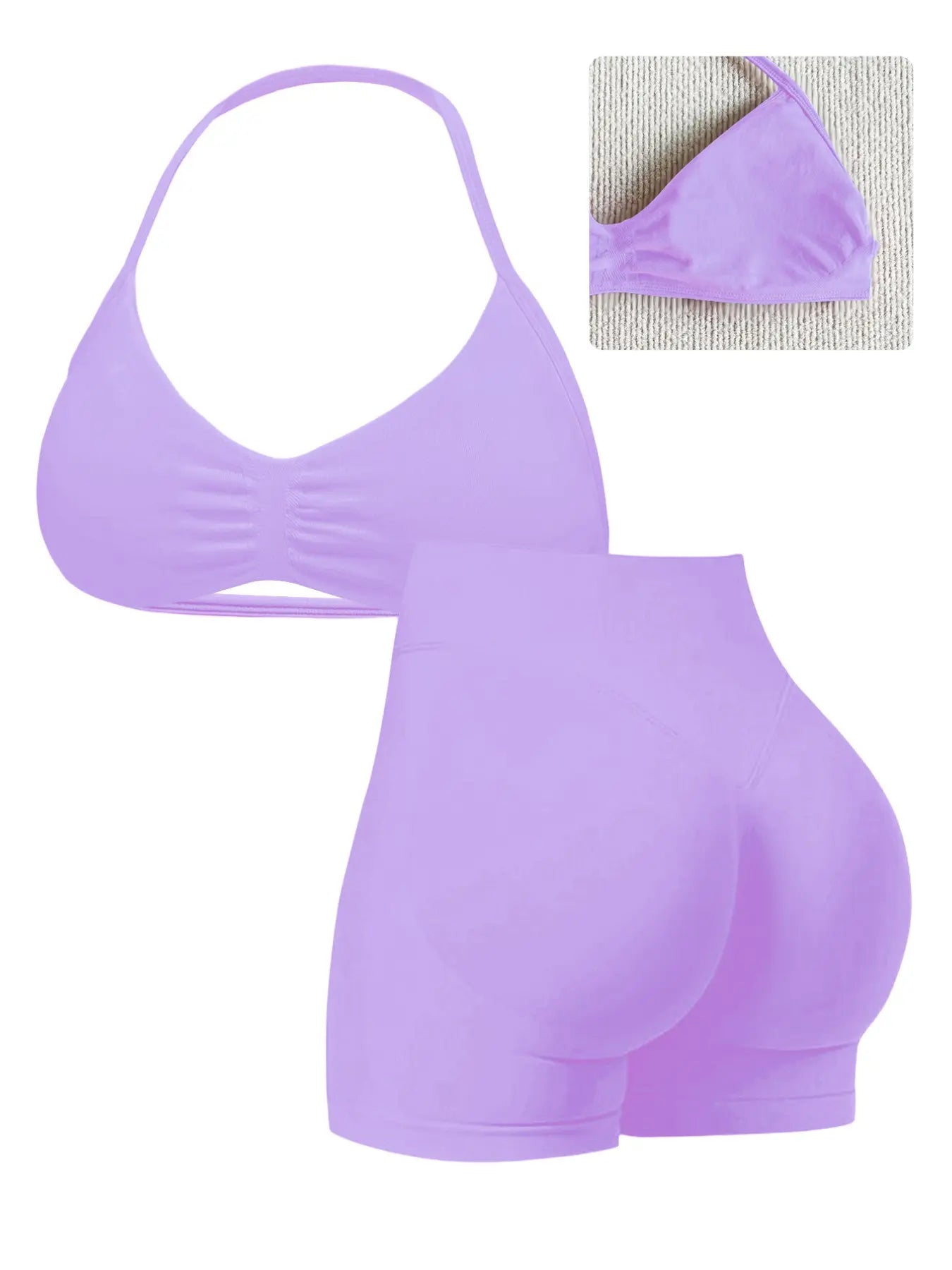 Elevate Your Workout with Our Stylish Women's High-Waist Yoga Set - Perfect for Running and Gym Sessions!