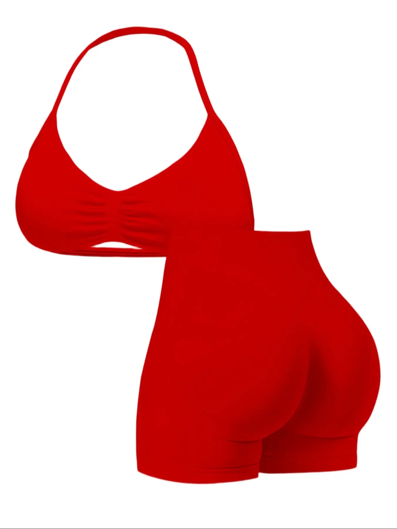 Elevate Your Workout with Our Stylish Women's High-Waist Yoga Set - Perfect for Running and Gym Sessions!