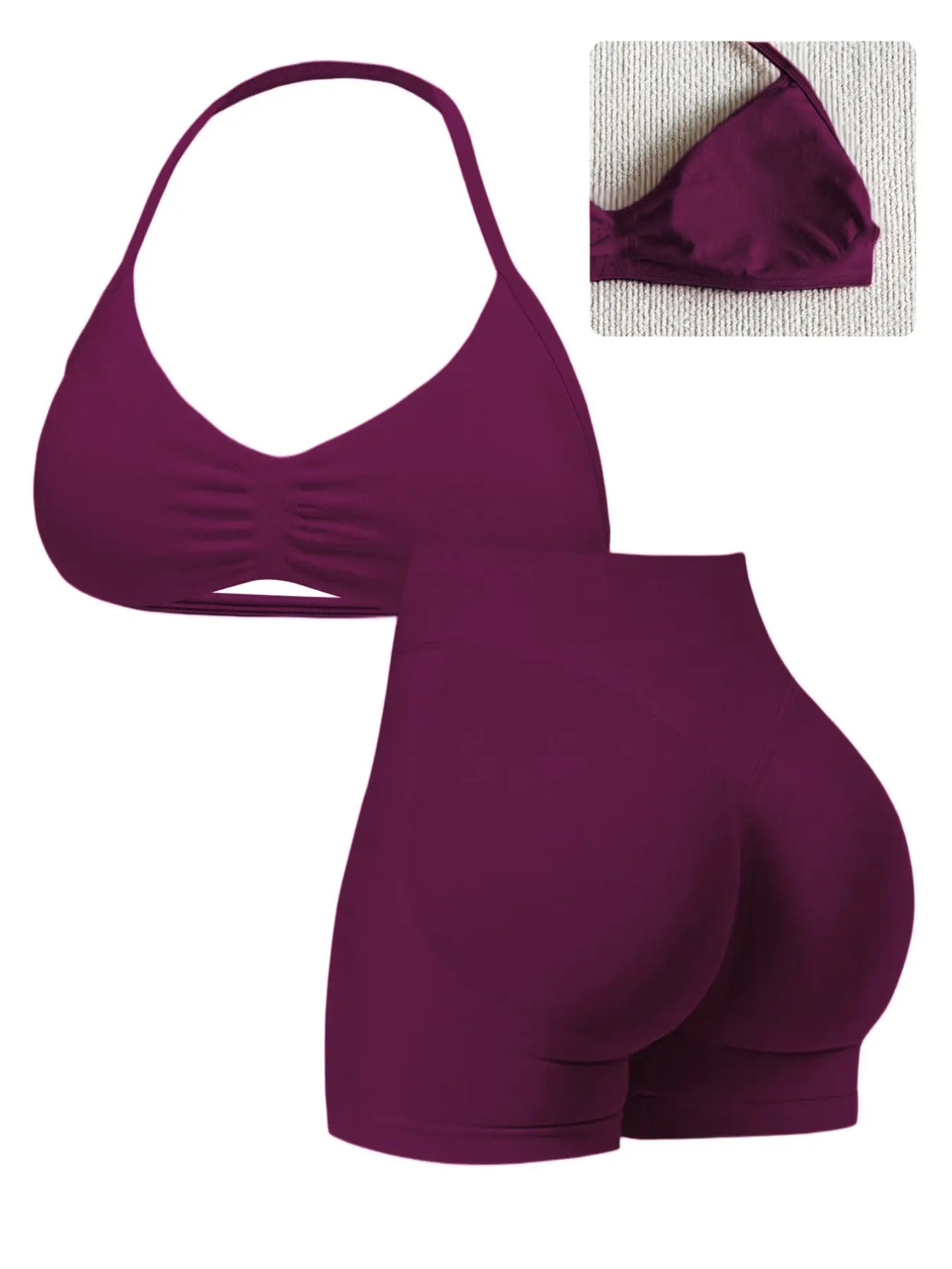 Elevate Your Workout with Our Stylish Women's High-Waist Yoga Set - Perfect for Running and Gym Sessions!