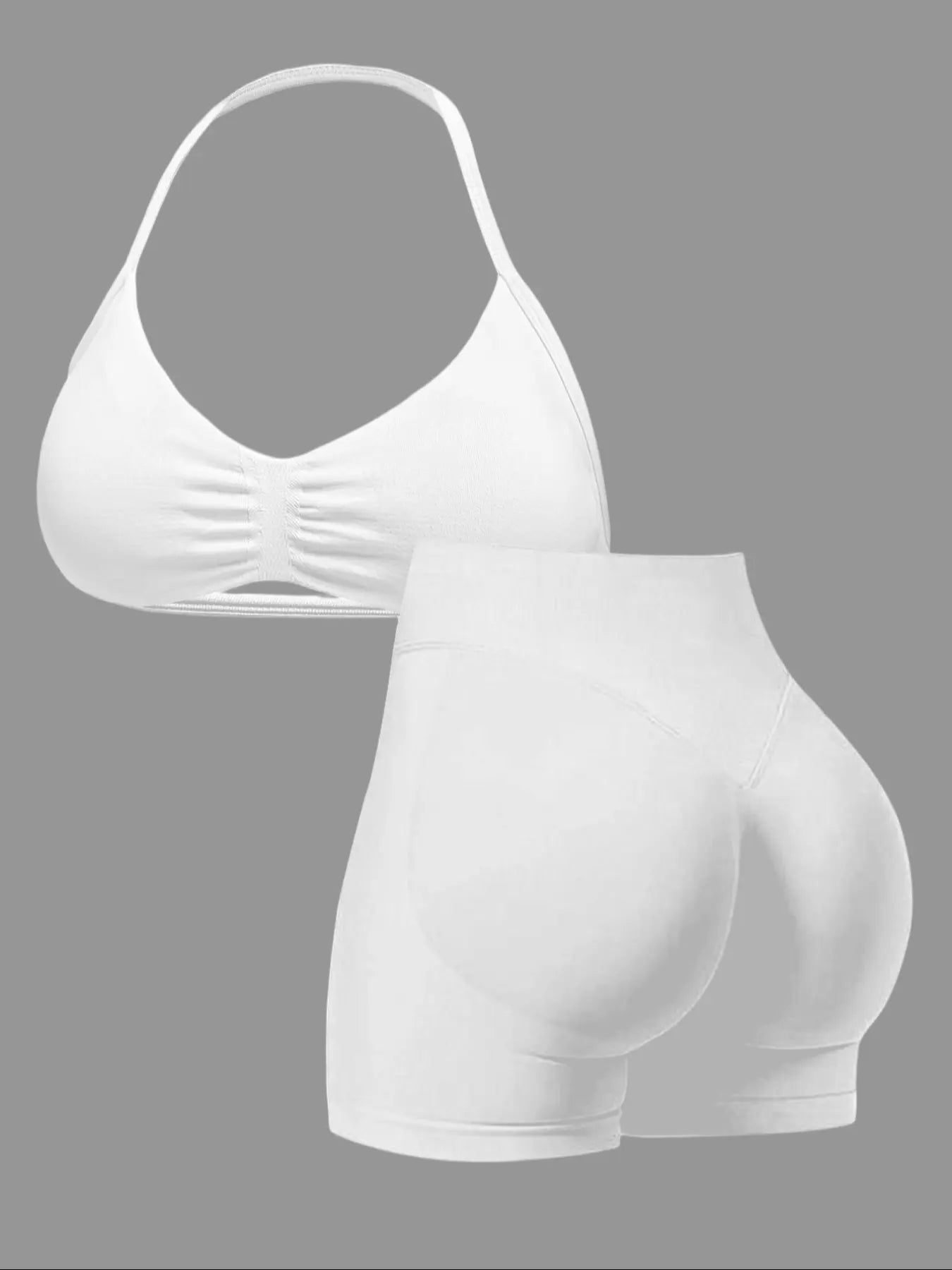 Elevate Your Workout with Our Stylish Women's High-Waist Yoga Set - Perfect for Running and Gym Sessions!