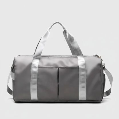 Duffel Bag - Light Grey Background