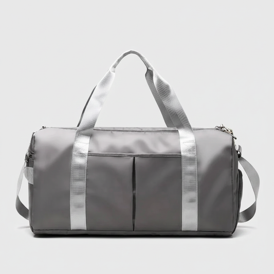 Duffel Bag - Light Grey Background