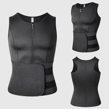 Men's Waist Trainer Vest – Sauna Sweat Shapewear
